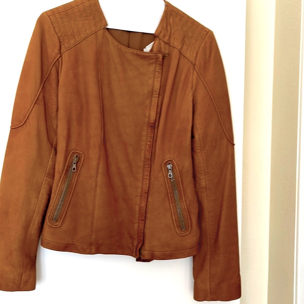 Leather jacket